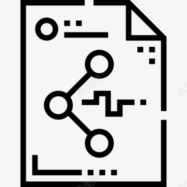 服务人民共享数字服务13线性图标图标