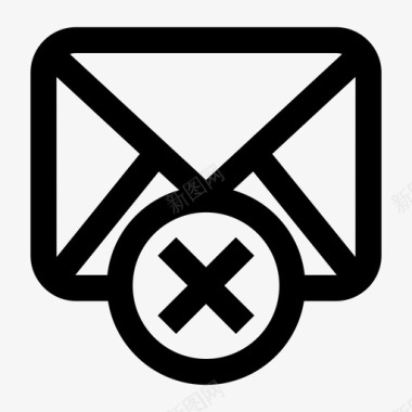 垃圾邮件垃圾邮件电子邮件互联网图标图标