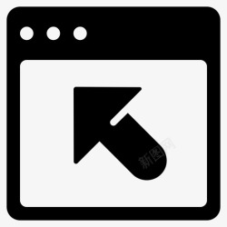 网站登陆网页点击电子商务登陆页面图标高清图片