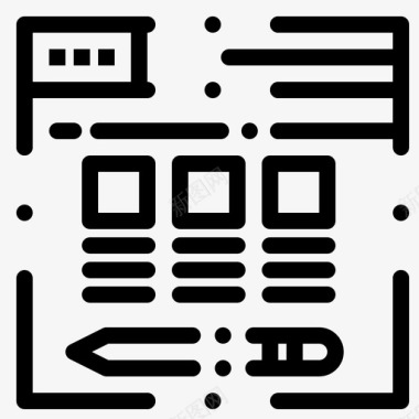 托管服务器机架网络托管服务器图标图标