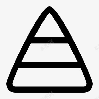 金字塔基本形状egip图标图标