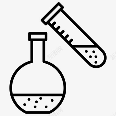 化学测试化学实践实验图标图标