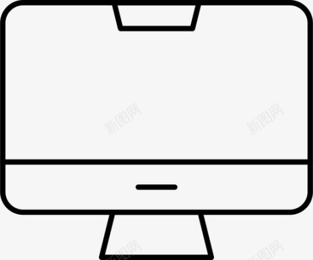 显示哭lcd电脑桌面图标图标