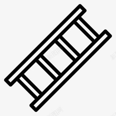 梯子楼梯工具图标图标