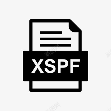 通讯录格式xspf文件文档图标文件类型格式图标