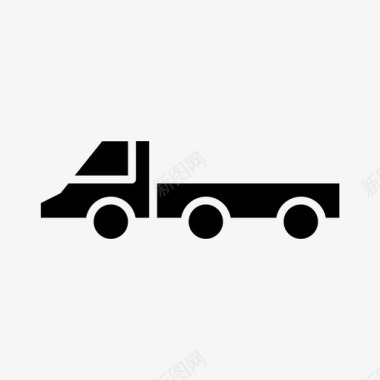 卡车汽车运输货物图标图标