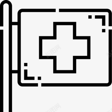 秋季健康医院健康42线性图标图标