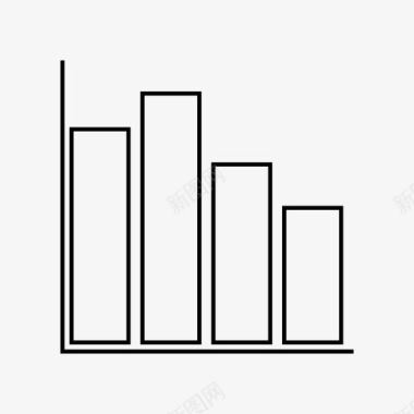 展示图表统计条形图图表图标图标