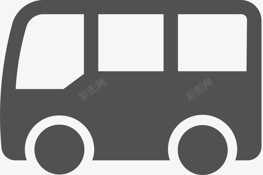 公共交通标识公共交通图标