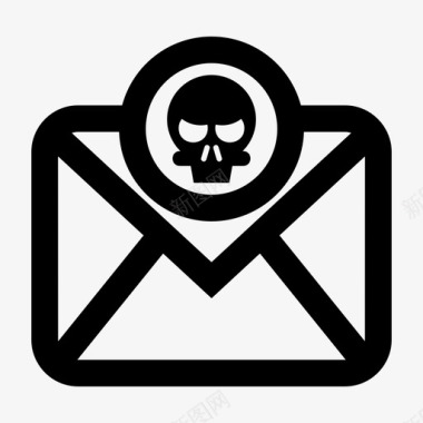 垃圾邮件垃圾邮件电子邮件信件图标图标