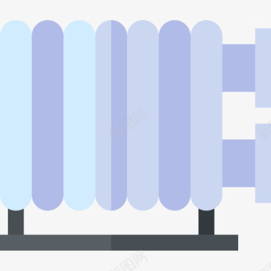 电热器电工工具和元件6扁平图标图标