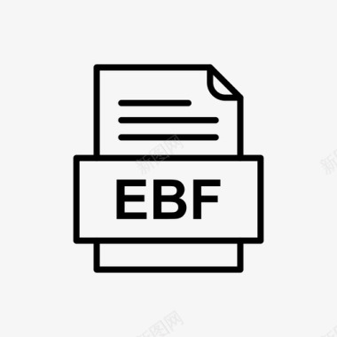 ebf文件文件图标文件类型格式图标