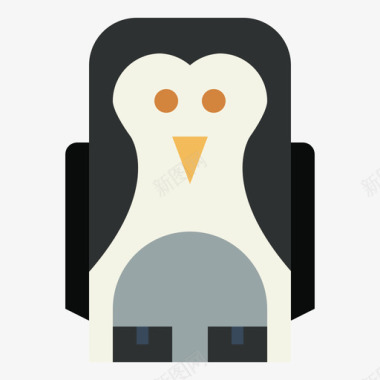 企鹅企鹅动物园15公寓图标图标