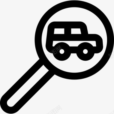 公共交通标识出租车公共交通4直达图标图标