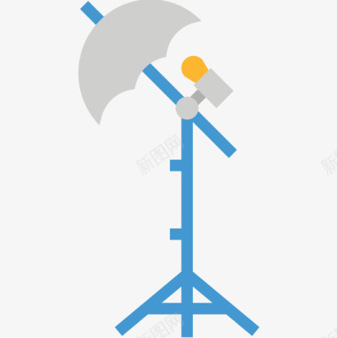 雨伞摄影53扁平图标图标
