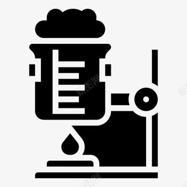 化学器材科学化学实验室图标图标