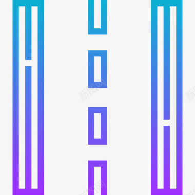 高速公路汽车运动5坡度图标图标