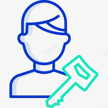 公共标识安全登录安全15轮廓颜色图标图标