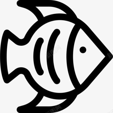 鱼澳大利亚12直纹图标图标