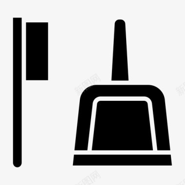 公共标识安全吸尘器清洁卫生图标图标