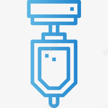 小便器水管工10坡度图标图标