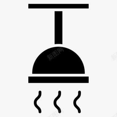 公共标识安全淋浴清洁卫生图标图标