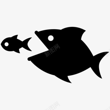 鱼大鱼竞争对手图标图标