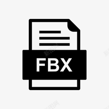 通讯录格式fbx文件文档图标文件类型格式图标