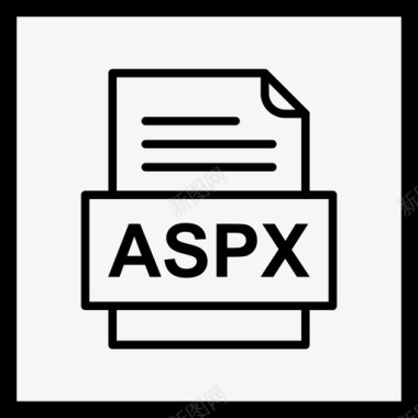 PDF文件格式aspx文件文件图标文件类型格式图标