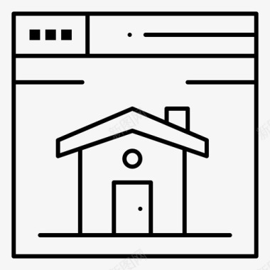 科技感网页网页主页图标图标