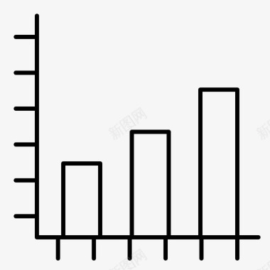 抽象图表分析业务图表图标图标
