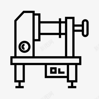 生产零件机械工业制造图标图标