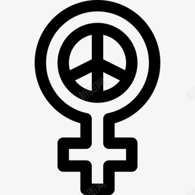 女人妇女节7直系图标图标