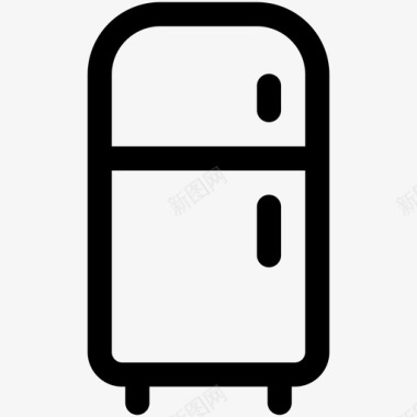 冰箱电子产品家用电器图标图标
