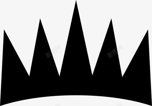 皇冠奢华女王图标图标