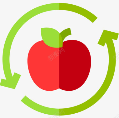 苹果苹果回收17扁平图标图标