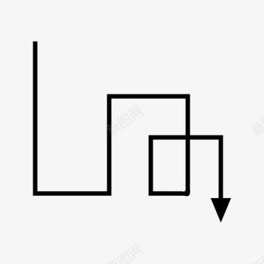 注意台阶箭头方向下图标图标