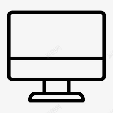 电脑桌面显示器图标图标
