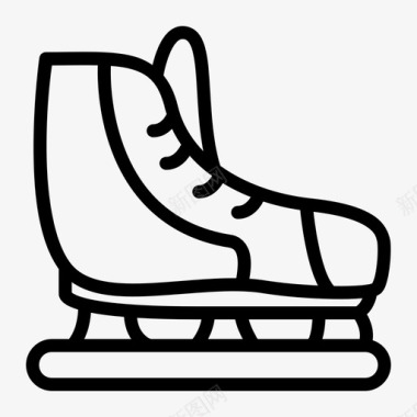 冰滑冰游戏溜冰图标图标