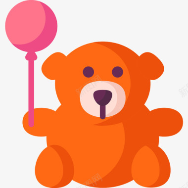庆祝泰迪熊派对庆祝14平房图标图标