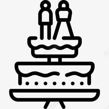 蛋糕图片结婚蛋糕婚礼177直系图标图标