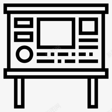 信息招聘信息动物园14直线图标图标