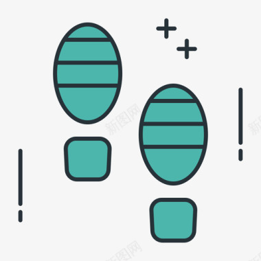 皇家足迹皇家战斗2线性颜色图标图标