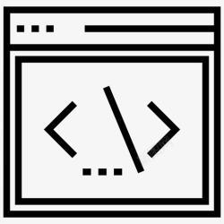 html源代码网页开发html编程界面图标高清图片