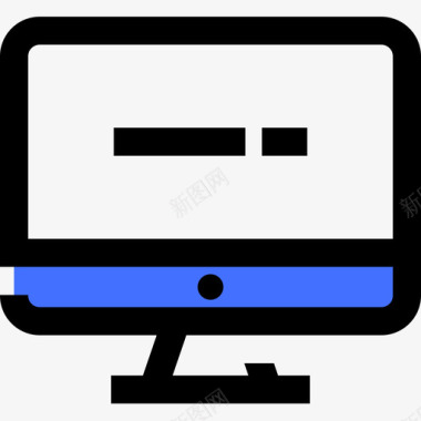 蓝色创意展板Mac创意8蓝色图标图标