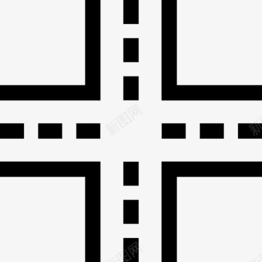 道路交通和驾驶3直线图标图标