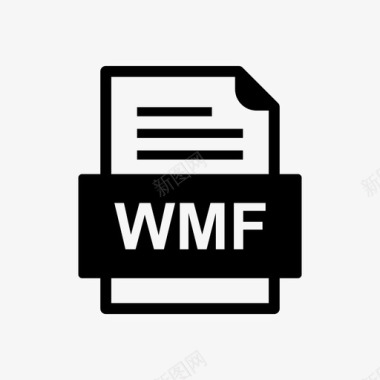 RAW文件格式wmf文件文件图标文件类型格式图标