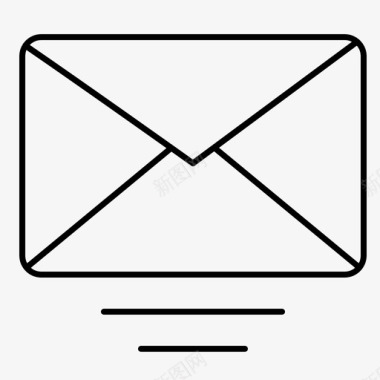 体验信件邮件消息图标图标