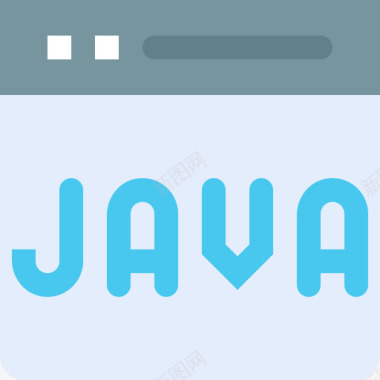 java程序员Java编程52平面图标图标