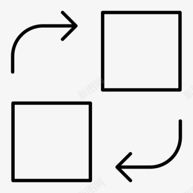 二手车交换图标交换转换传输图标图标